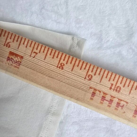 Universal Standard Vapourous Gray Pima Cotton Tee 4XS | Elastic Back (00-0) - Picture 7 of 11